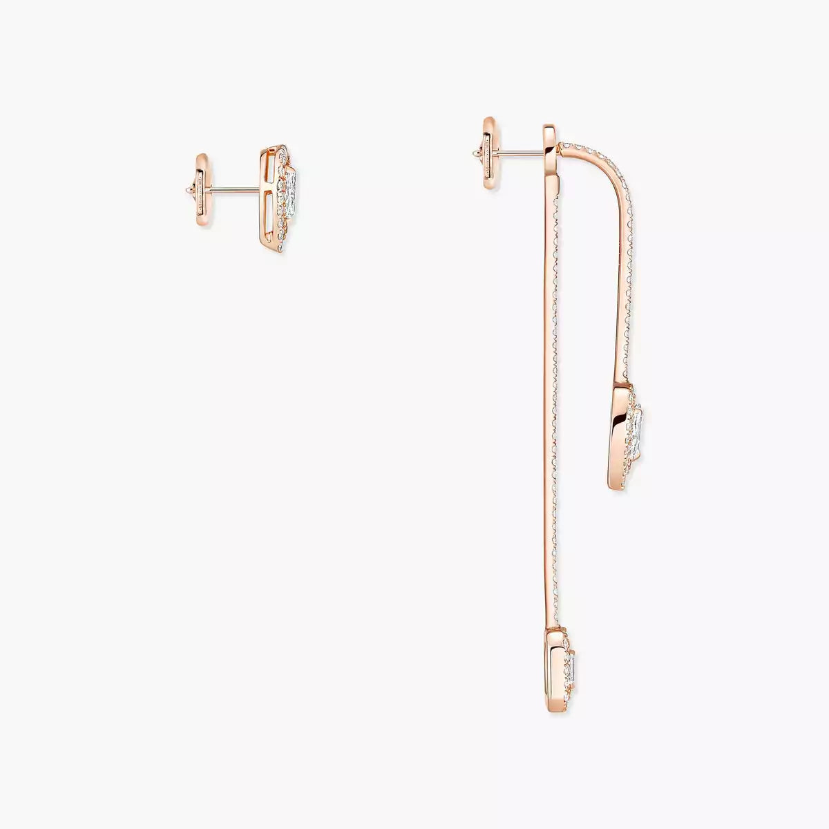 [Rosla]Diamond Drop Earrings My Twin