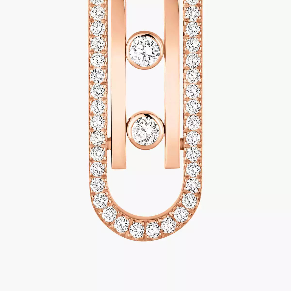 [Rosla]Diamond Pendant Earrings Move 10Th
