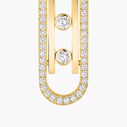 [Rosla]Diamond Pendant Earrings Move 10Th