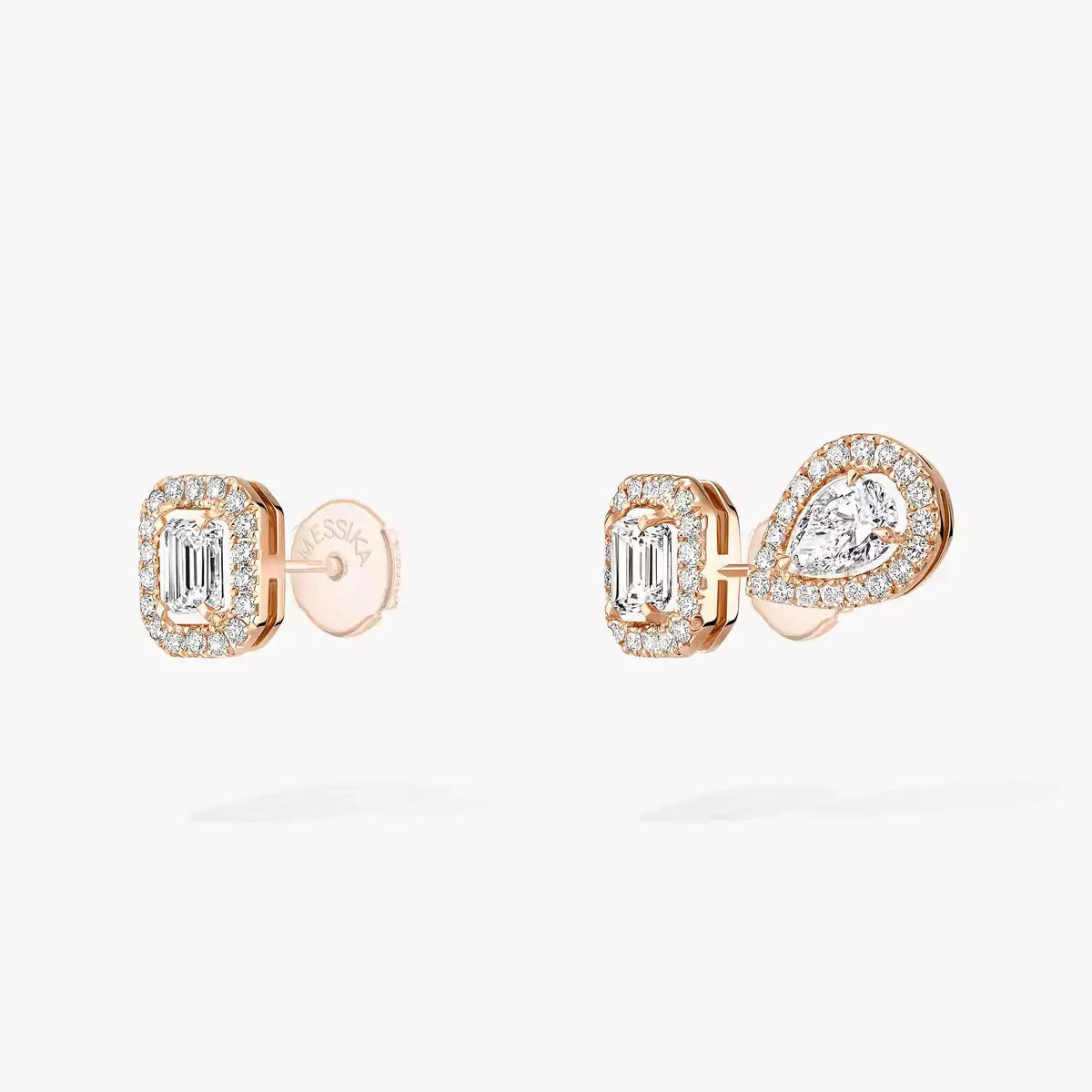 [Rosla]Diamond Earrings 0,10ct My Twin 1+2