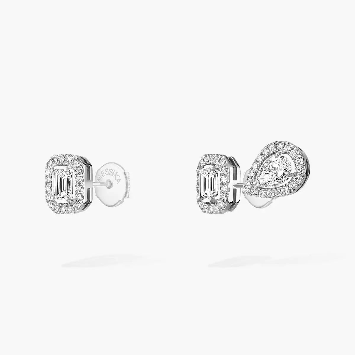 [Rosla]Diamond Earrings 0,10ct My Twin 1+2