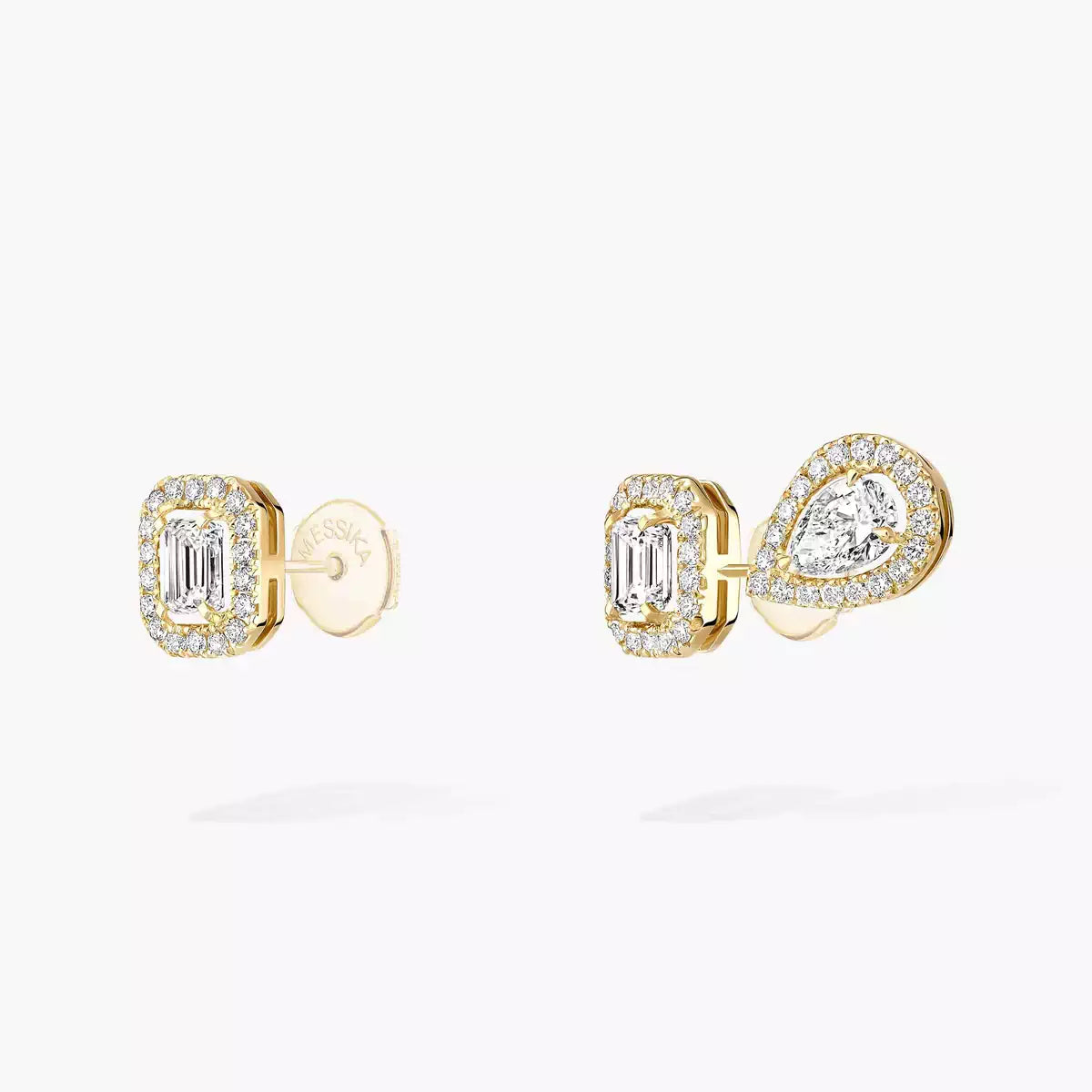 [Rosla]Diamond Earrings 0,10ct My Twin 1+2