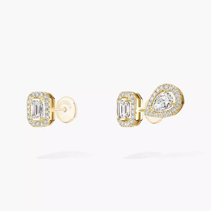 [Rosla]Diamond Earrings 0,10ct My Twin 1+2