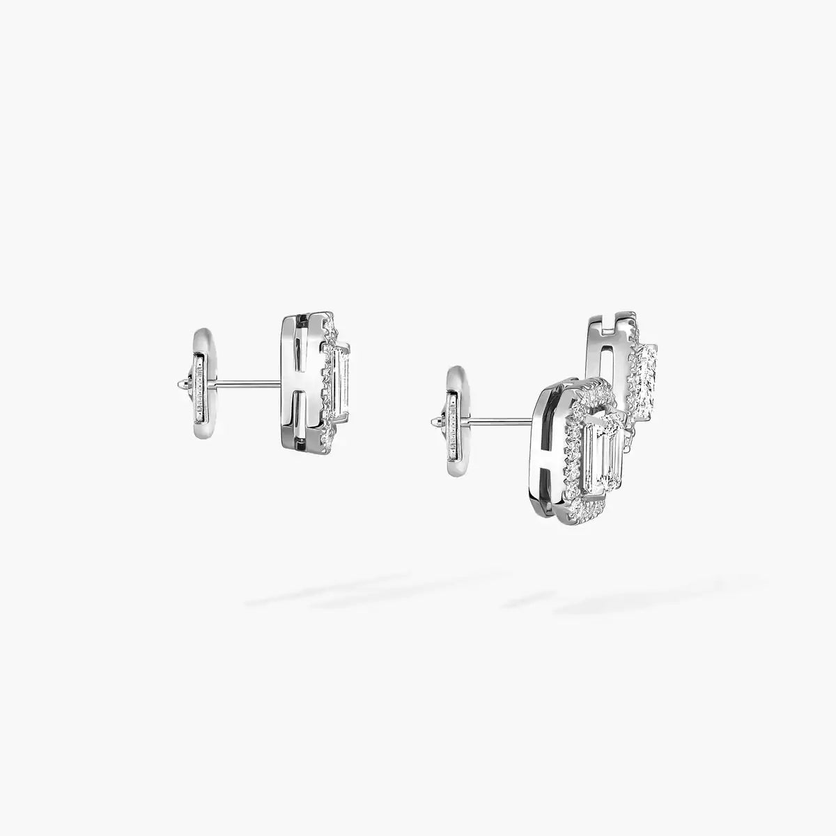 [Rosla]Diamond Earrings 0,10ct My Twin 1+2