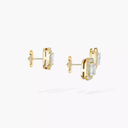 [Rosla]Diamond Earrings 0,10ct My Twin 1+2