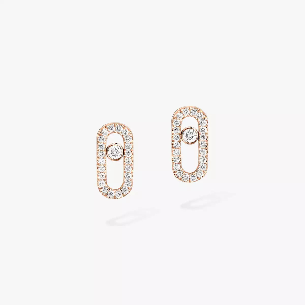 [Rosla]Move Uno Diamond Earrings