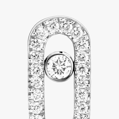 [Rosla]Move Uno Diamond Earrings