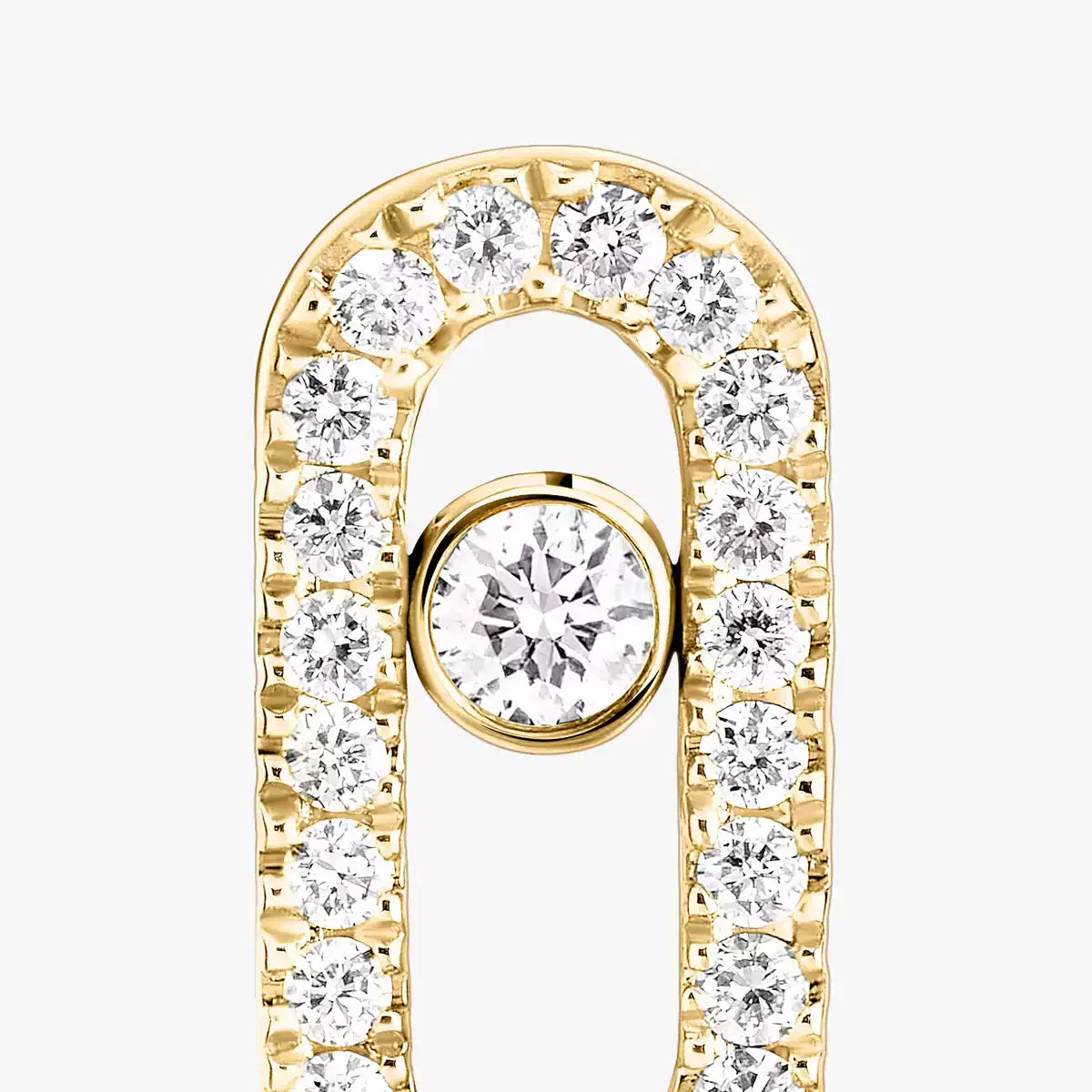 [Rosla]Move Uno Diamond Earrings