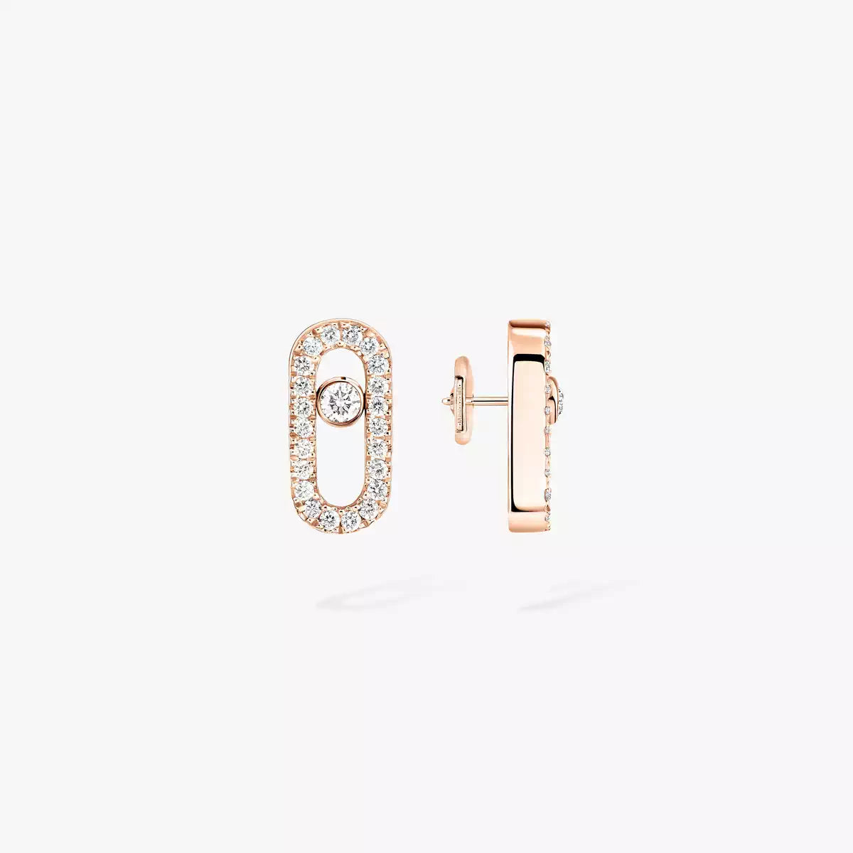 [Rosla]Move Uno Diamond Earrings