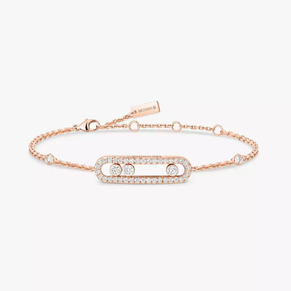 [Rosla]Pavé Baby Move Diamond Bracelet