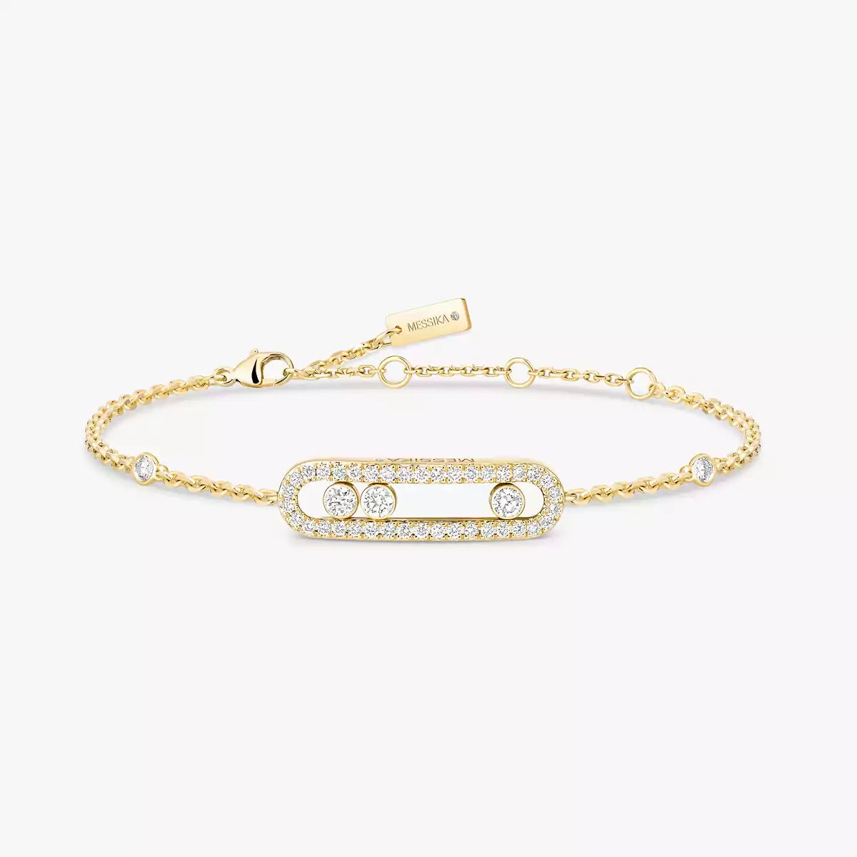 [Rosla]Pavé Baby Move Diamond Bracelet