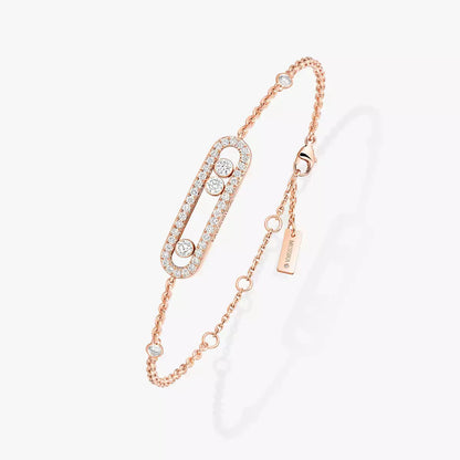 [Rosla]Pavé Baby Move Diamond Bracelet