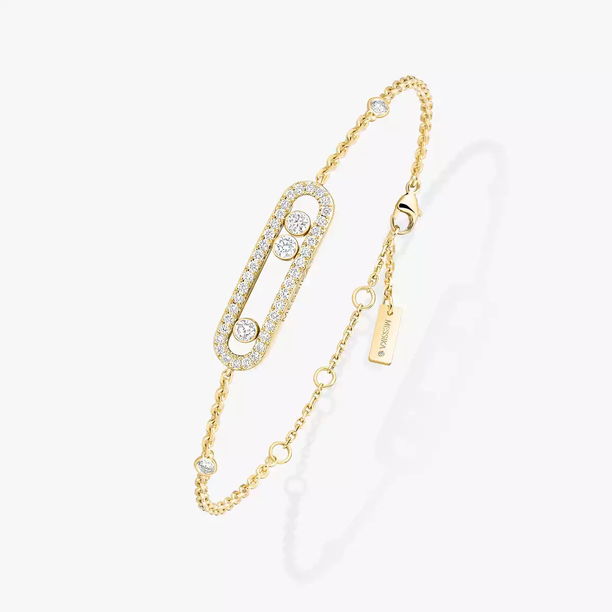 [Rosla]Pavé Baby Move Diamond Bracelet