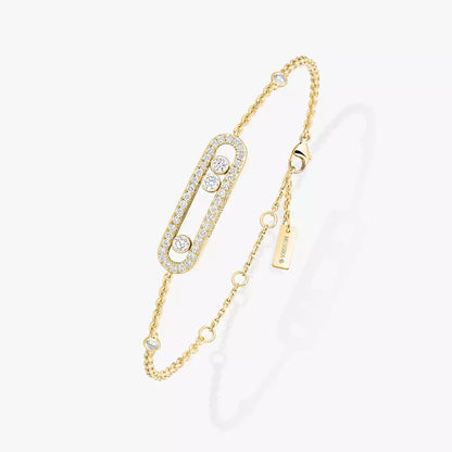[Rosla]Pavé Baby Move Diamond Bracelet