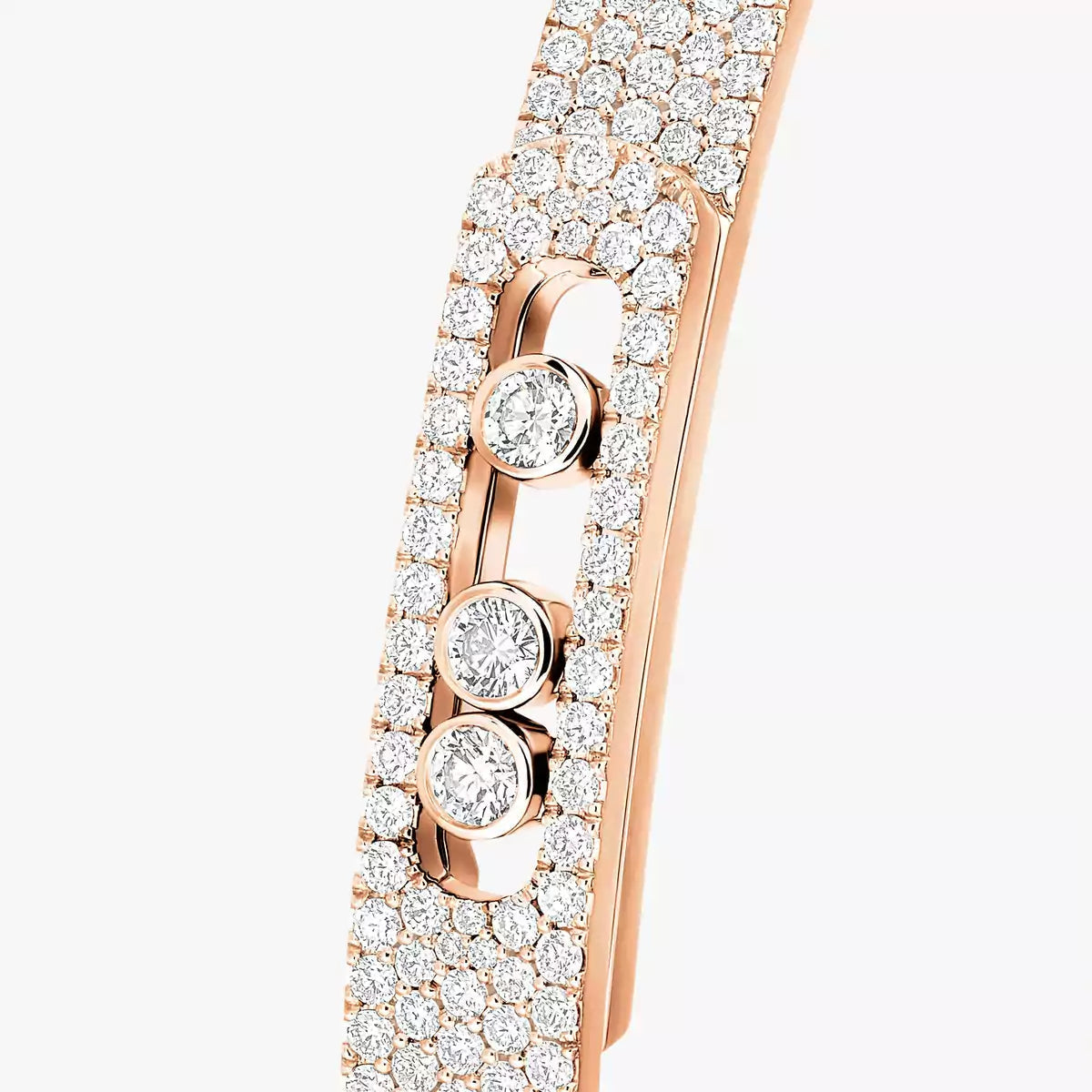 [Rosla]Move Noa Full Pavé Diamond Bangle Bracelet