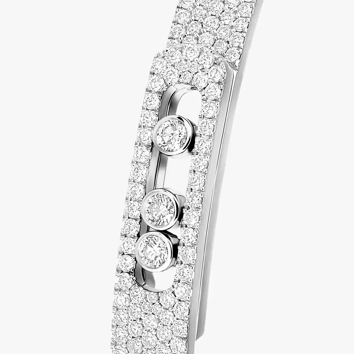[Rosla]Move Noa Full Pavé Diamond Bangle Bracelet
