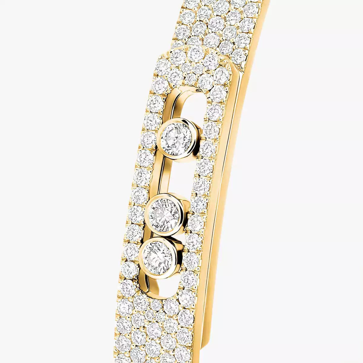 [Rosla]Move Noa Full Pavé Diamond Bangle Bracelet