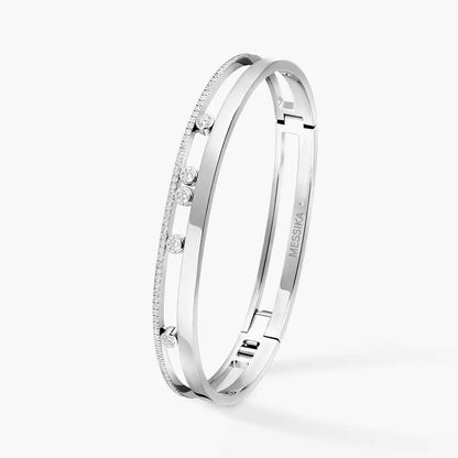 [Rosla]Move Romane Diamond Bangle Bracelet