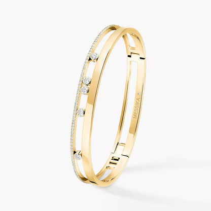 [Rosla]Move Romane Diamond Bangle Bracelet