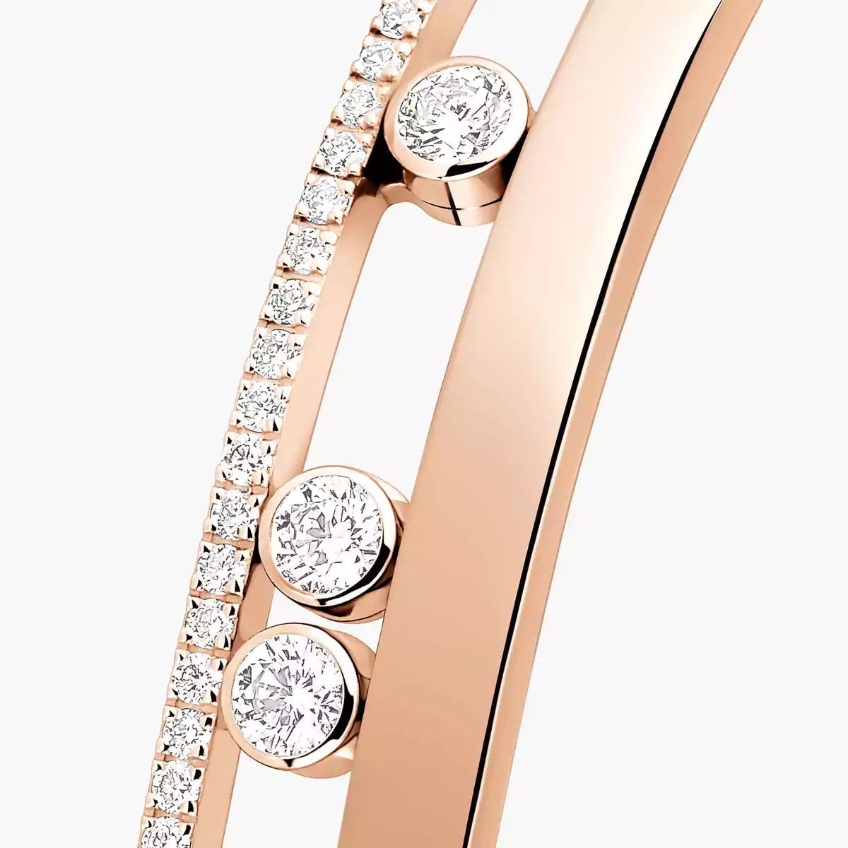 [Rosla]Move Romane Diamond Bangle Bracelet