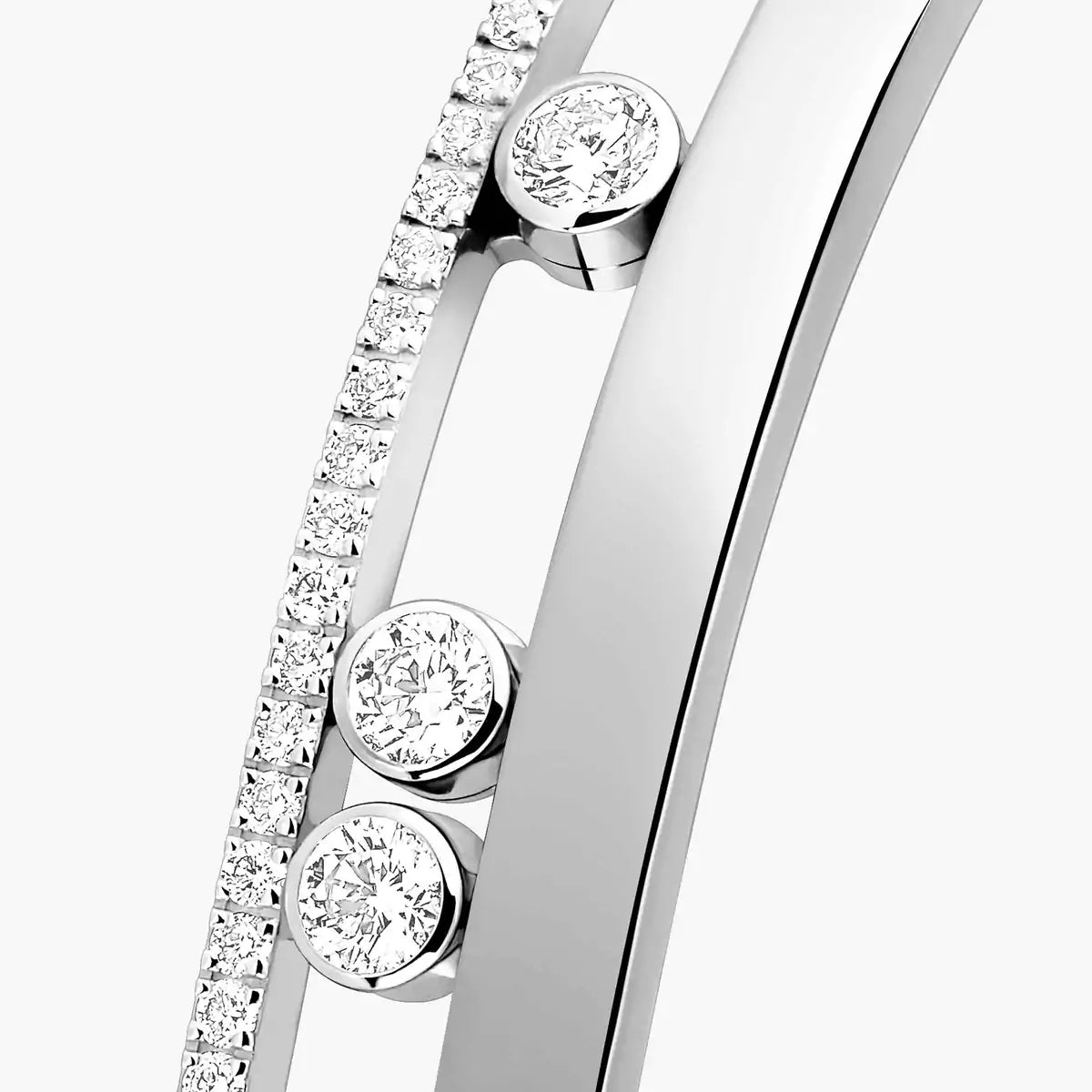 [Rosla]Move Romane Diamond Bangle Bracelet