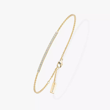 [Rosla]Diamond Thin Bangle 0.15ct My Twin Toi & Moi