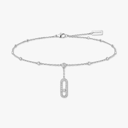 [Rosla] Move Uno pavé ankle bracelet