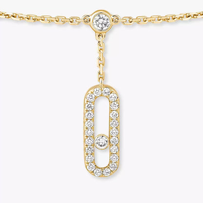 [Rosla] Move Uno pavé ankle bracelet