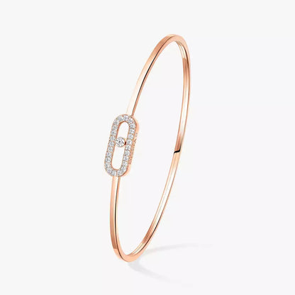 [Rosla]Move Uno pavé flex bangle medium