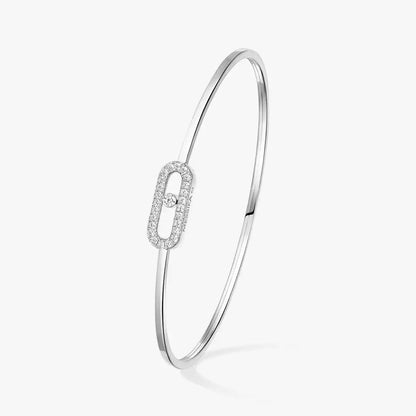 [Rosla]Move Uno pavé flex bangle medium