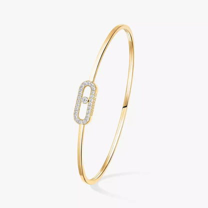 [Rosla]Move Uno pavé flex bangle medium