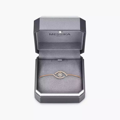 [Rosla]Lucky Eye Pave-Set Diamond Bracelet