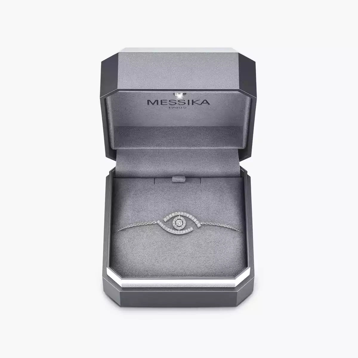 [Rosla]Lucky Eye Pave-Set Diamond Bracelet