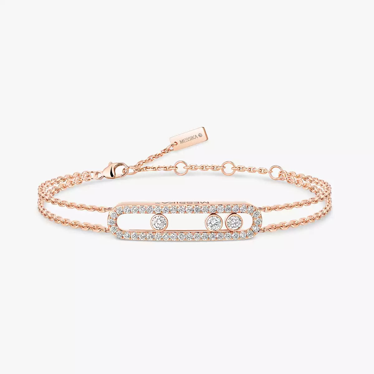 [Rosla] Move Classique pavé bracelet