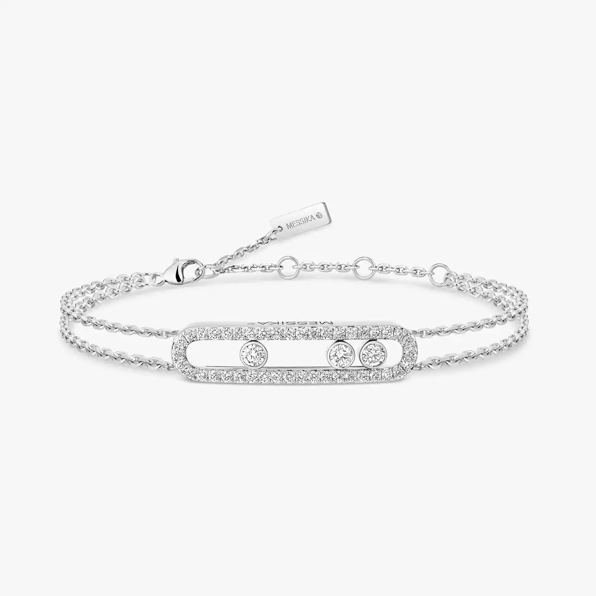 [Rosla] Move Classique pavé bracelet