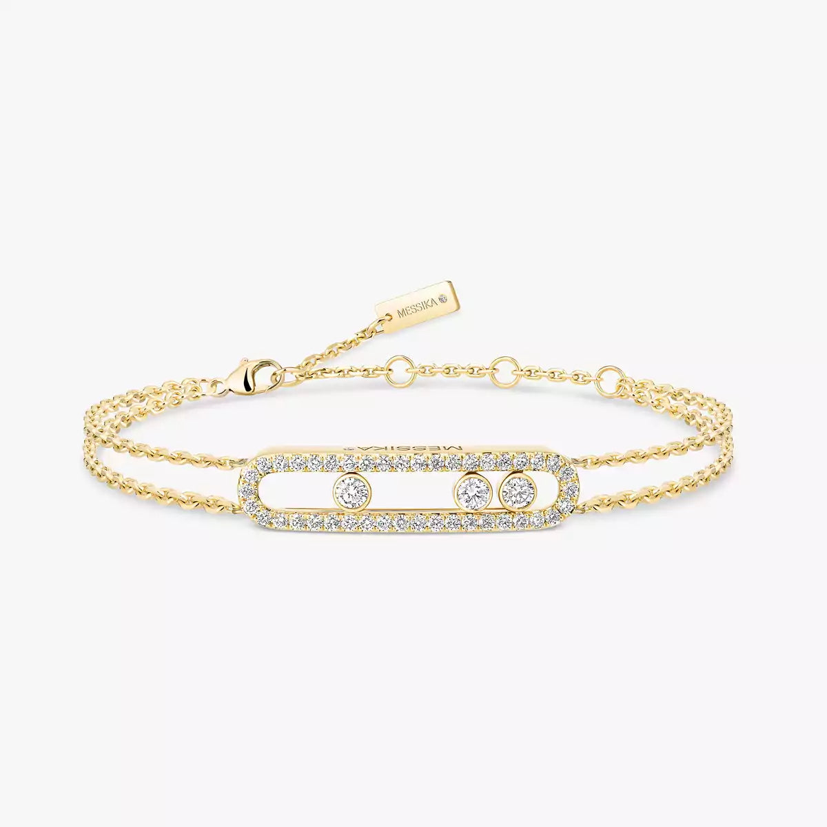 [Rosla] Move Classique pavé bracelet