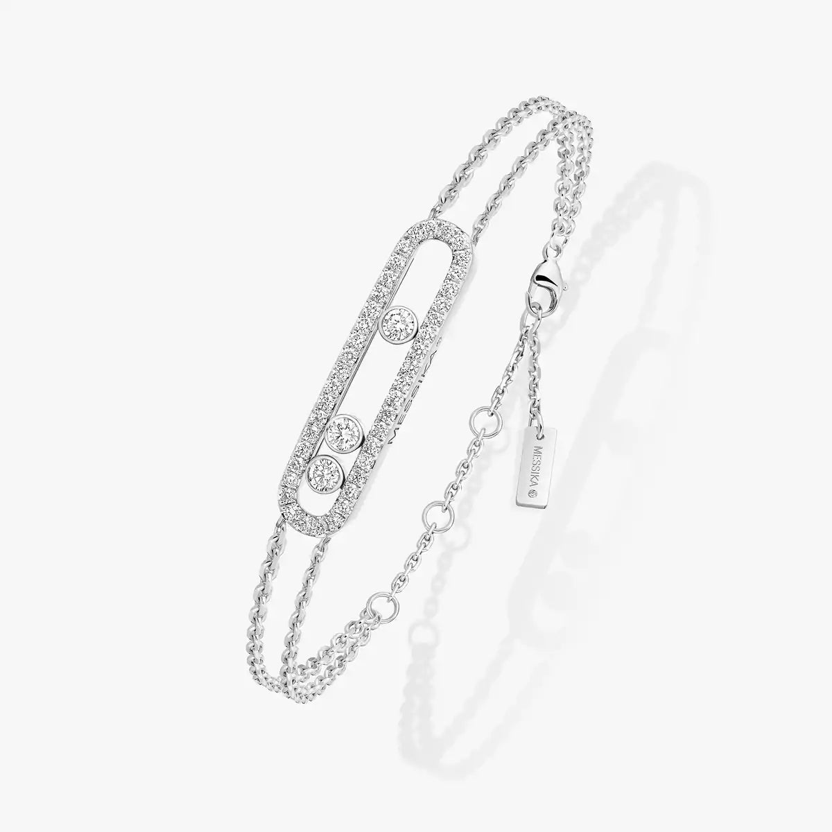 [Rosla] Move Classique pavé bracelet