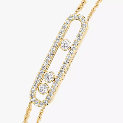 [Rosla] Move Classique pavé bracelet