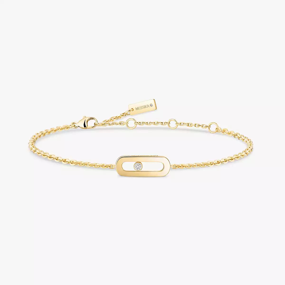 [Rosla]Move Uno Diamond Bracelet