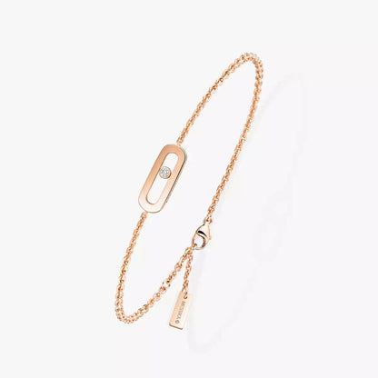 [Rosla]Move Uno Diamond Bracelet