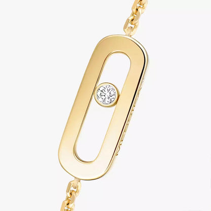 [Rosla]Move Uno Diamond Bracelet