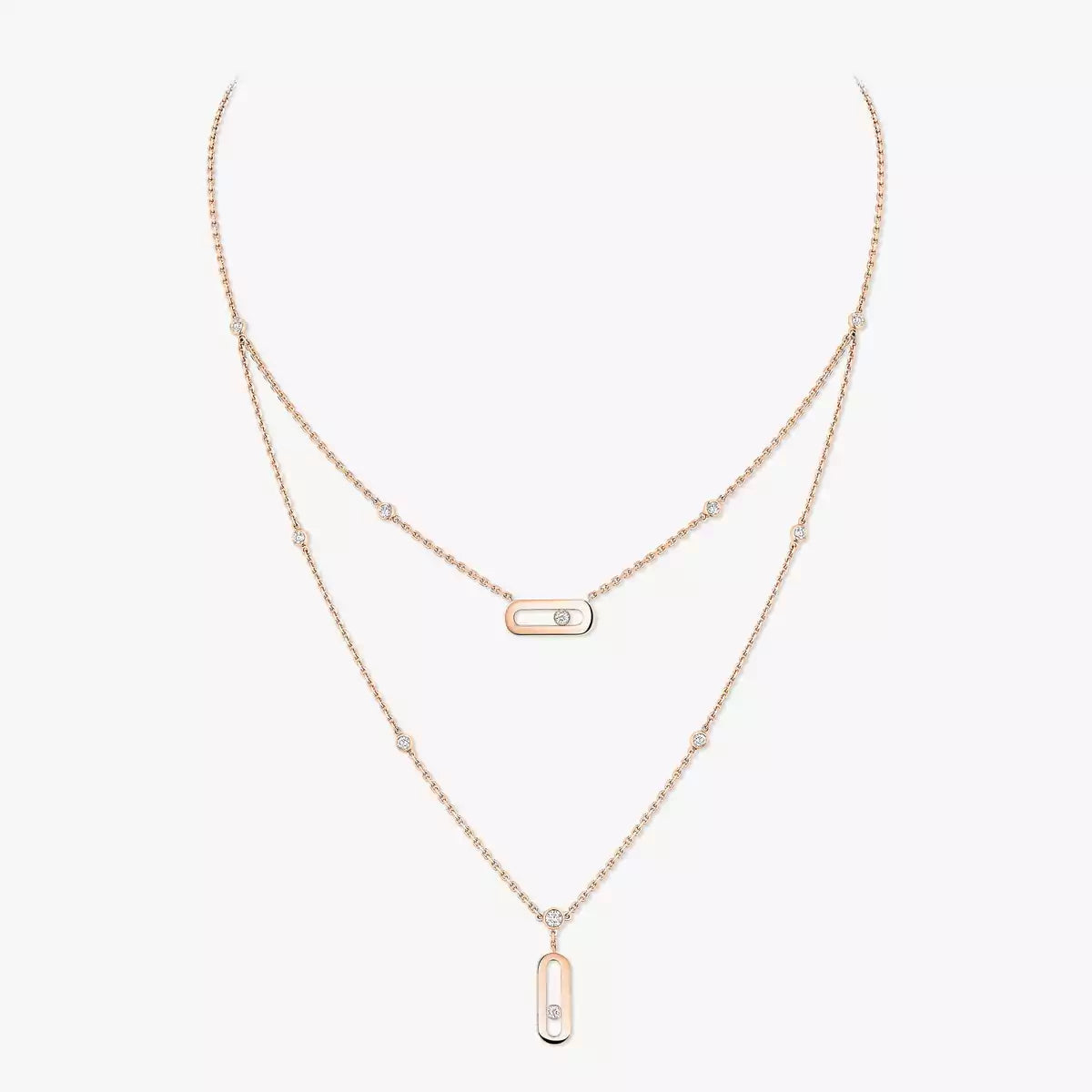 [Rosla] Move Uno Diamond Necklace