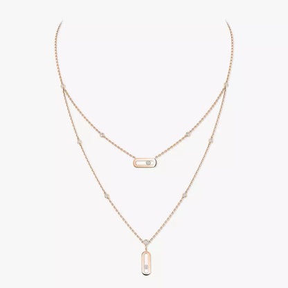 [Rosla] Move Uno Diamond Necklace