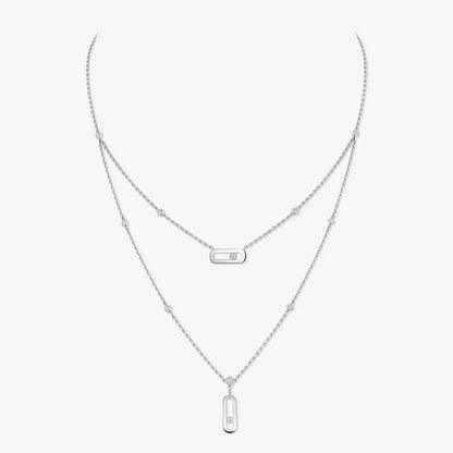 [Rosla] Move Uno Diamond Necklace