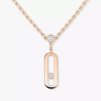 [Rosla] Move Uno Diamond Necklace