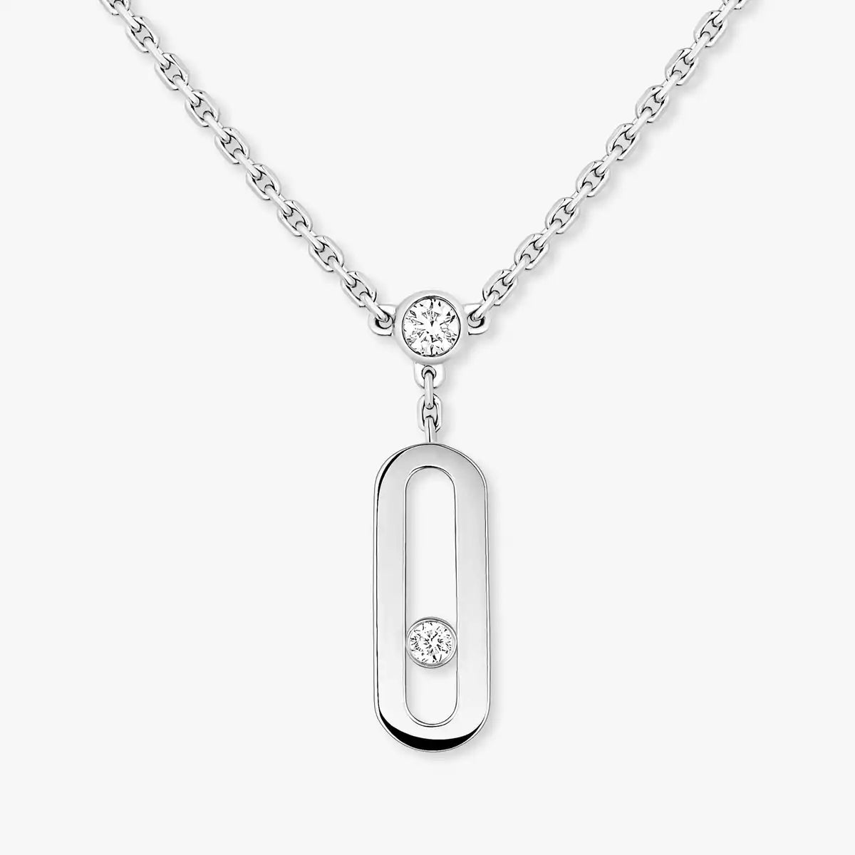 [Rosla] Move Uno Diamond Necklace