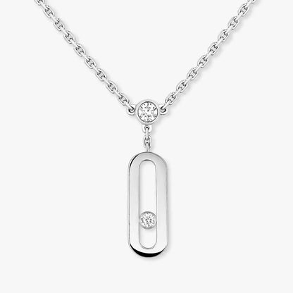 [Rosla] Move Uno Diamond Necklace