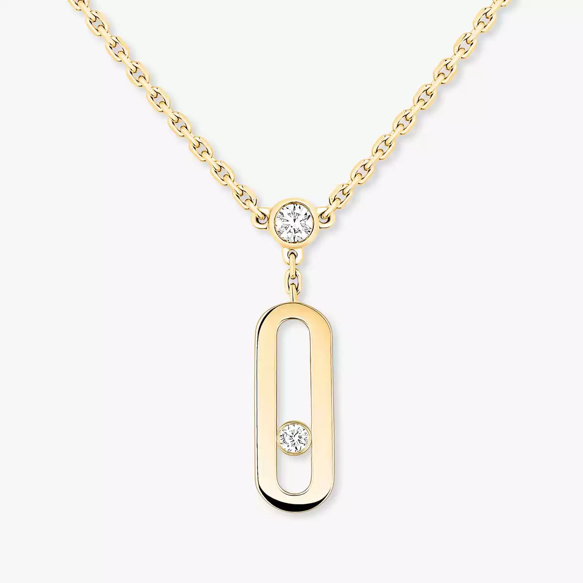[Rosla] Move Uno Diamond Necklace