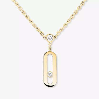 [Rosla] Move Uno Diamond Necklace