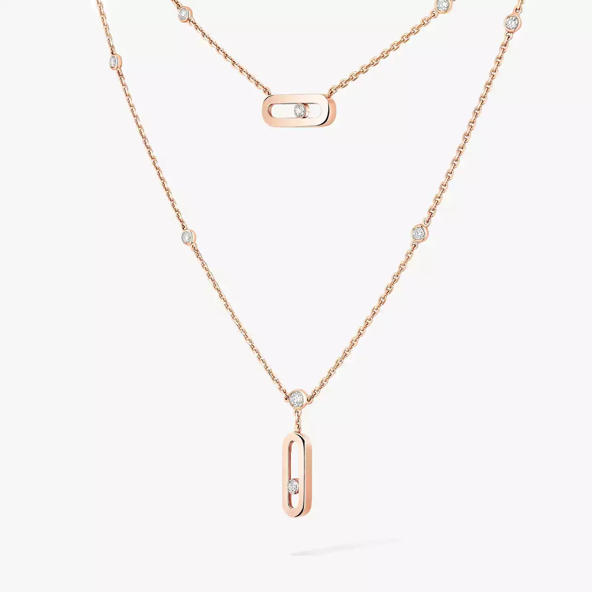 [Rosla] Move Uno Diamond Necklace